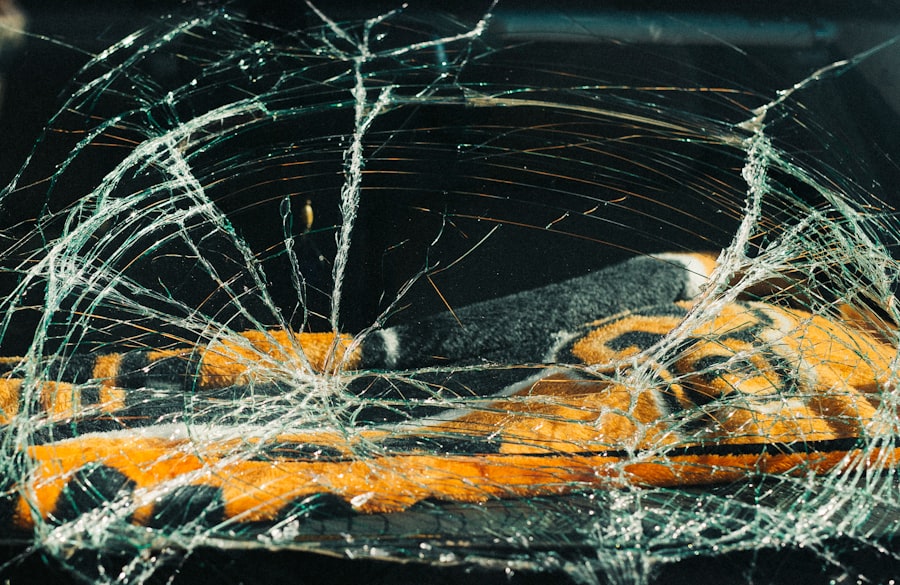 Photo windshield crack repair