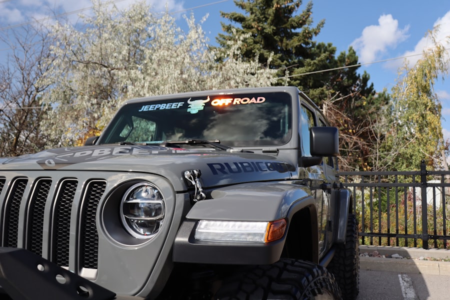 Photo Jeep Wrangler windshield replacement cost